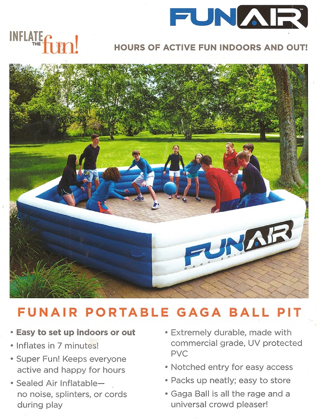 gaga pit inflatable